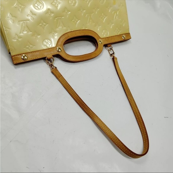 Louis Vuitton LV Hand Bag  Roxbury Drive Yellow Vernis - Picture 3 of 12